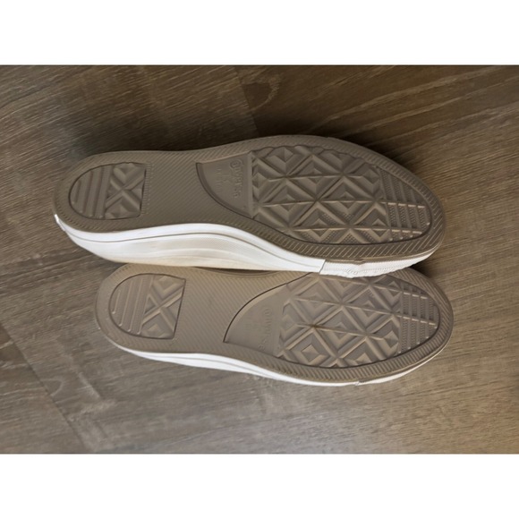 Converse All Star Low Top‎ Glitter Toe Heel Sneakers Casual Shoes 7.5 - Picture 4 of 6